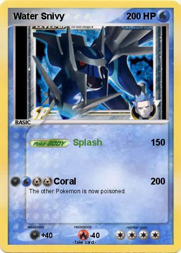 Pokemon Water Snivy