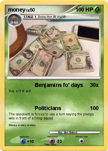 Pokemon money