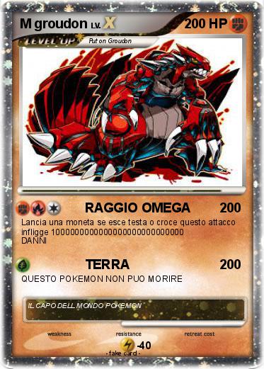 Pokemon M groudon