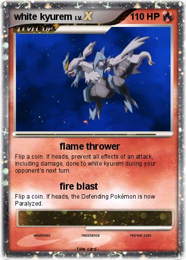 Pokemon white kyurem