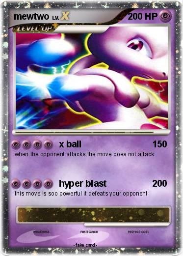 Pokemon mewtwo