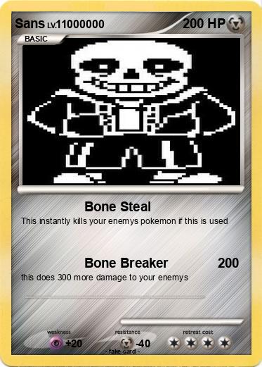 Pokemon Sans