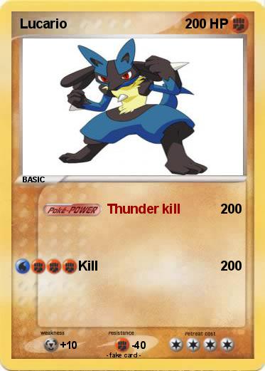 Pokemon Lucario