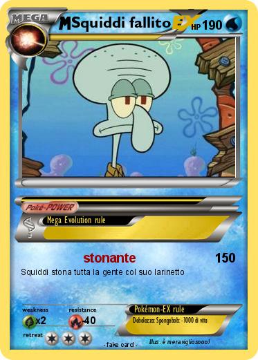 Pokemon Squiddi fallito