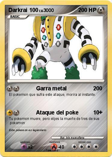 Pokemon Darkrai 100