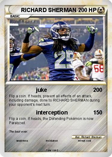 Pokemon RICHARD SHERMAN