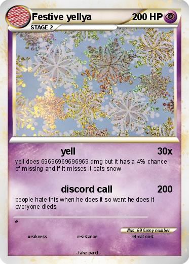 Pokemon Festive yellya