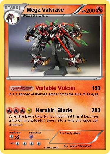 Pokemon Mega Valvrave