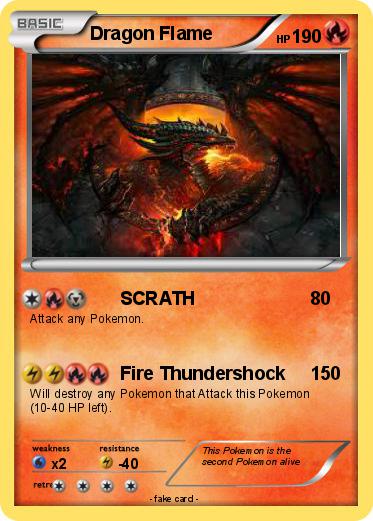 Pokemon Dragon Flame