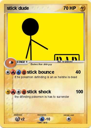 Pokemon stick dude