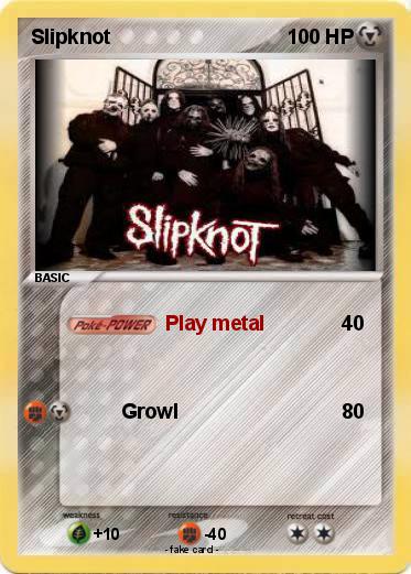Pokemon Slipknot