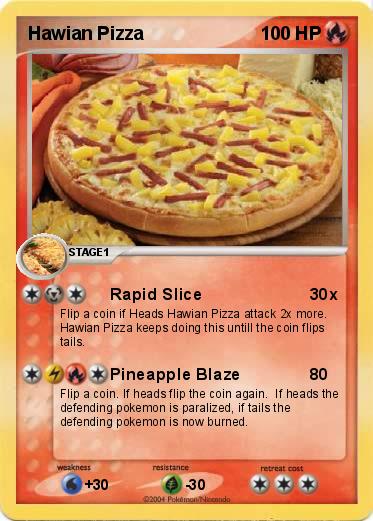 Pokemon Hawian Pizza