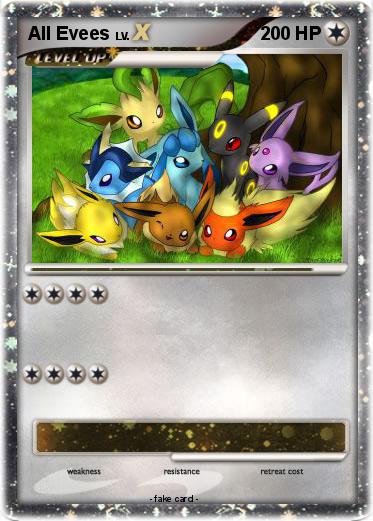 Pokemon All Evees