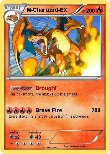 Pokemon M-Charizard-EX