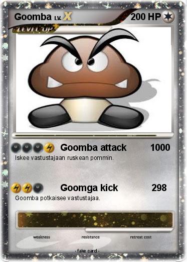 Pokemon Goomba