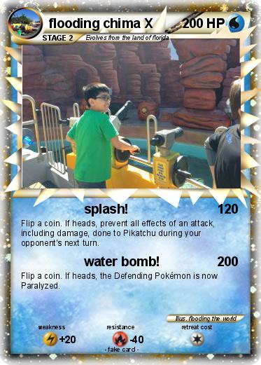 Pokemon flooding chima X