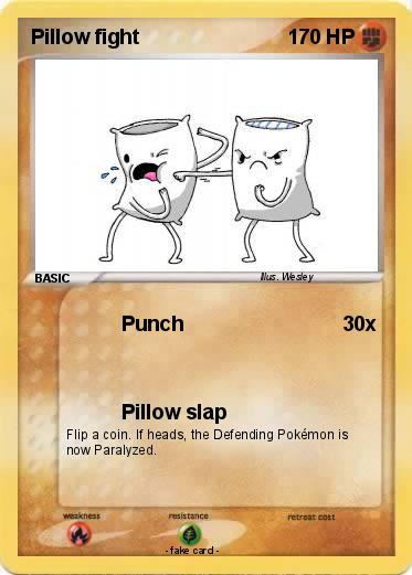 Pokemon Pillow fight