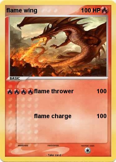 Pokemon flame wing