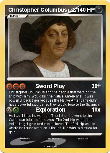 Pokemon Christopher Columbus