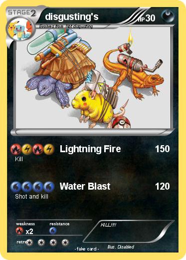 Pokemon disgusting's