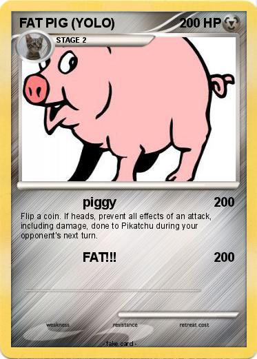 Pokemon FAT PIG (YOLO)