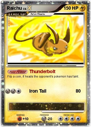 Pokemon Raichu