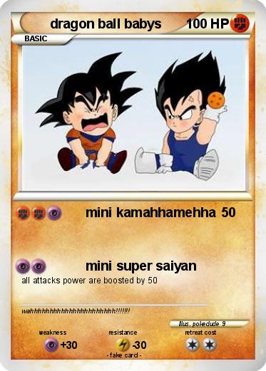 Pokemon dragon ball babys