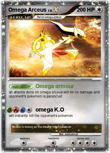 Pokemon Omega Arceus