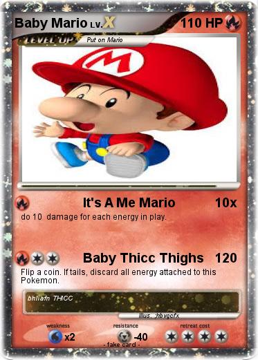 Pokemon Baby Mario