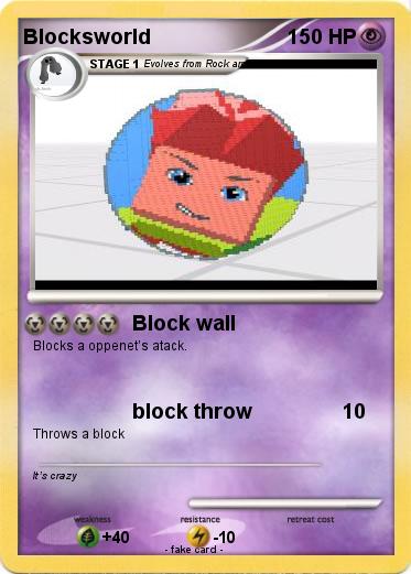 Pokemon Blocksworld