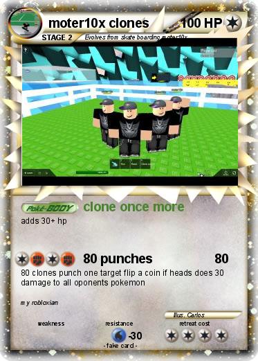 Pokemon moter10x clones