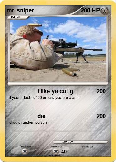 Pokemon mr. sniper