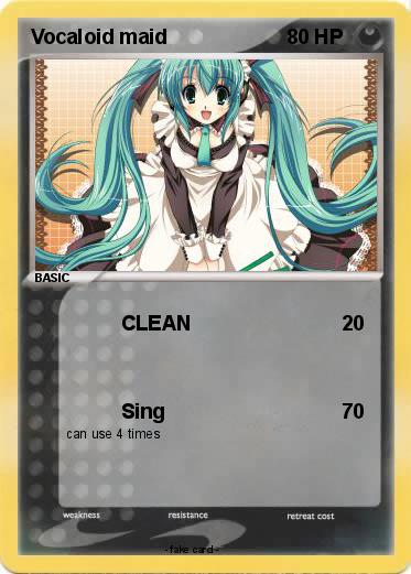 Pokemon Vocaloid maid