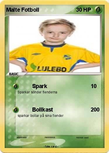Pokemon Malte Fotboll