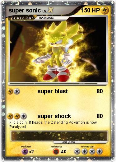 Pokemon super sonic