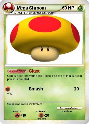 Pokemon Mega Shroom