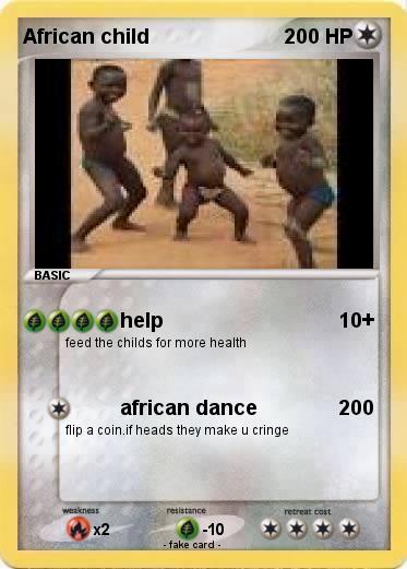 Pokemon African child