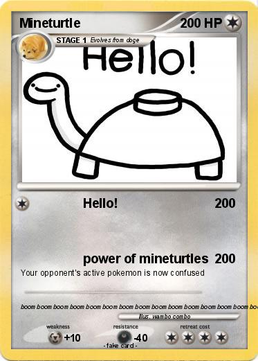 Pokemon Mineturtle