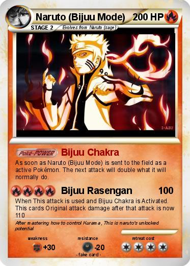 Pokemon Naruto (Bijuu Mode)