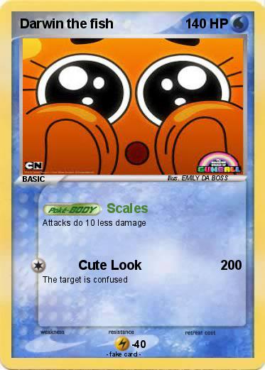 Pokemon Darwin the fish