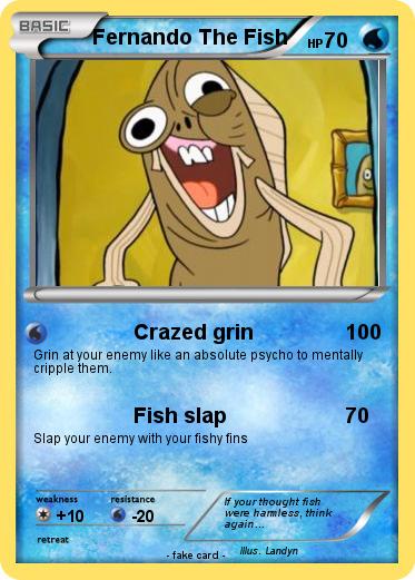 Pokemon Fernando The Fish