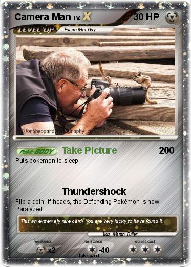 Pokemon Camera Man