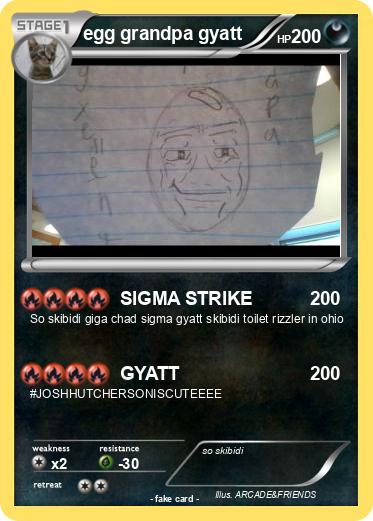 Pokemon egg grandpa gyatt