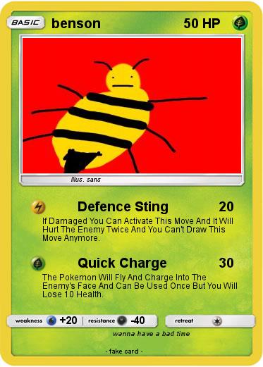 Pokemon benson