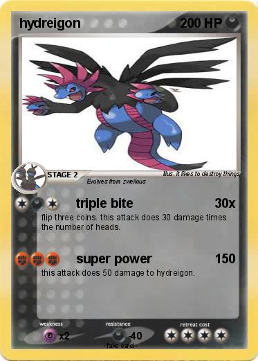 Pokemon hydreigon