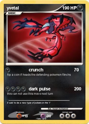 Pokemon yvetal