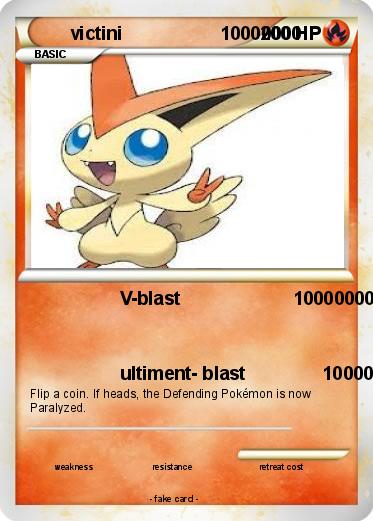 Pokemon victini                   10000000