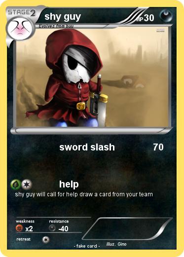 Pokemon shy guy