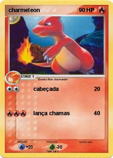 Pokemon charmeleon