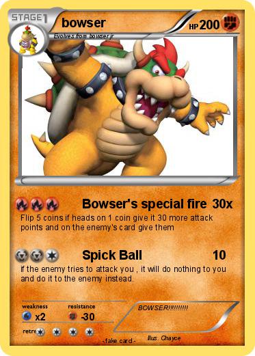 Pokemon bowser